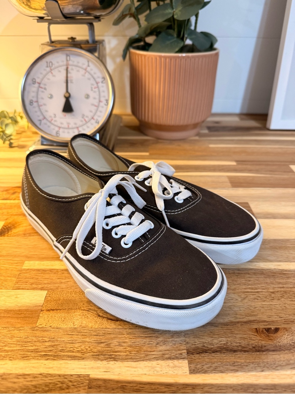 Vans Women’s / Men's Black Canvas Authentic Sneakers